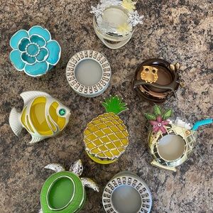 Set of 9 Bath & Body Works Scentportable Car Clips (no scent refills included)